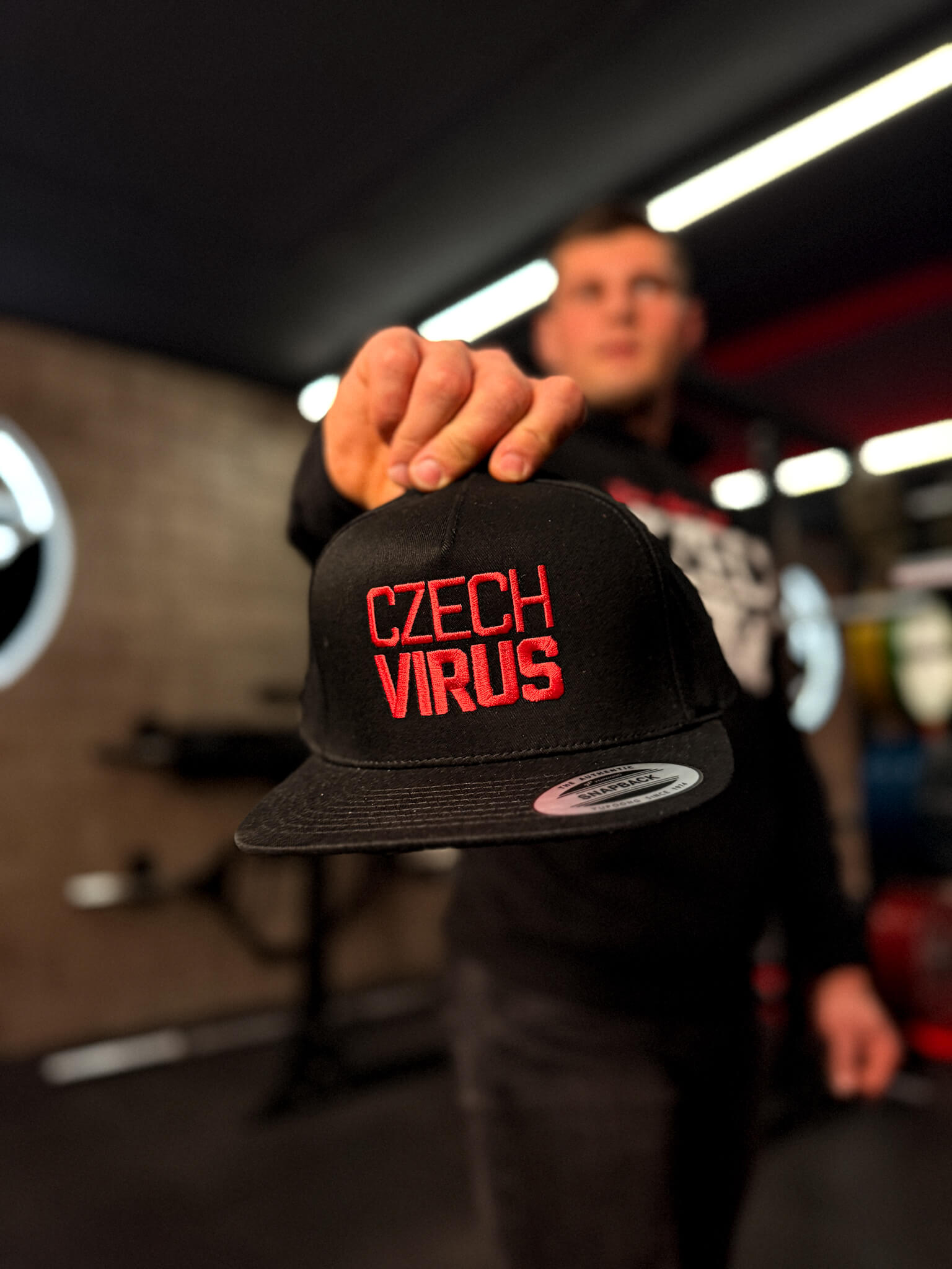 Kšiltovka Virus Flat - pohled 3